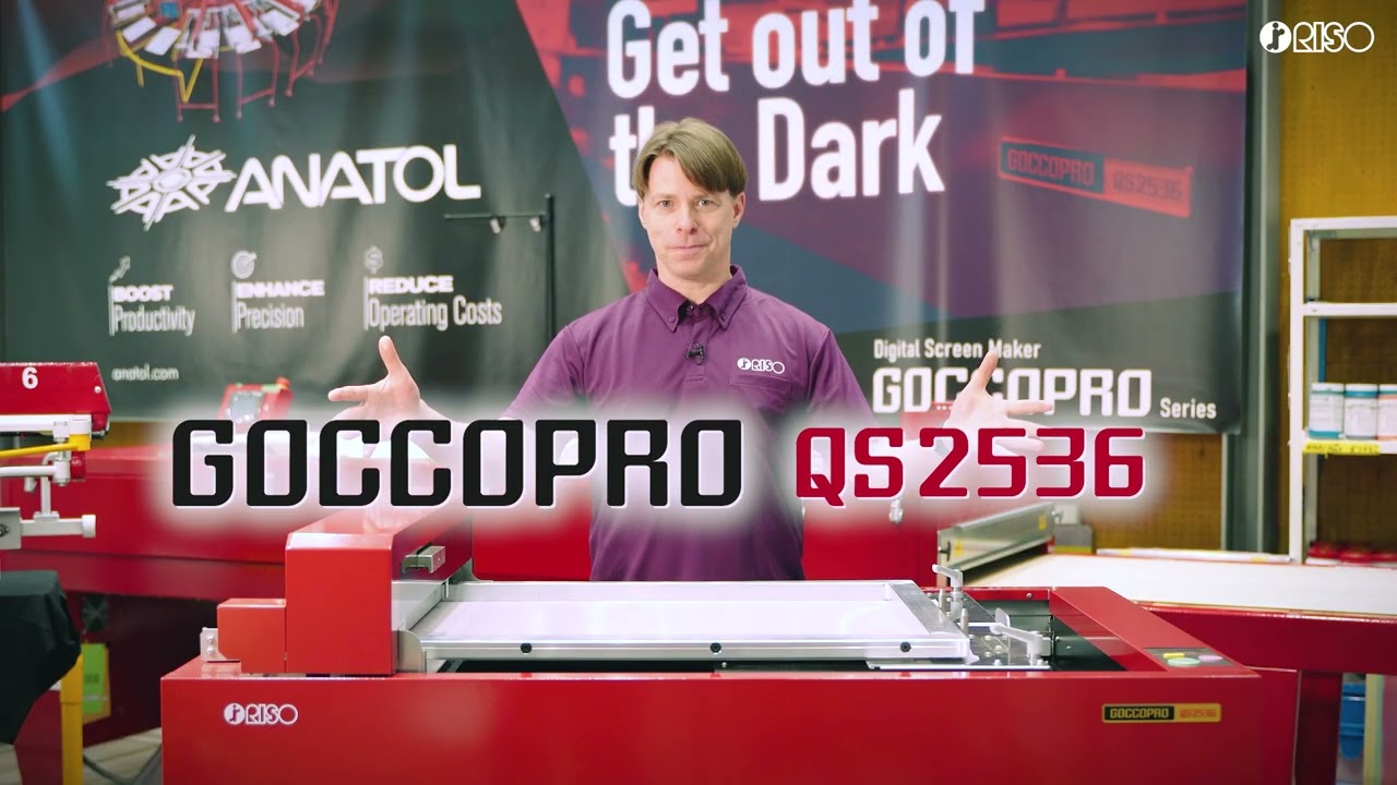 GOCCOPRO × Premium Master: A New Standard for Screen Printing＜RISO＞