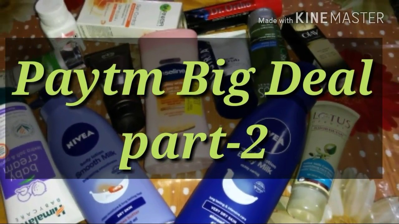 Paytm shopping haul india