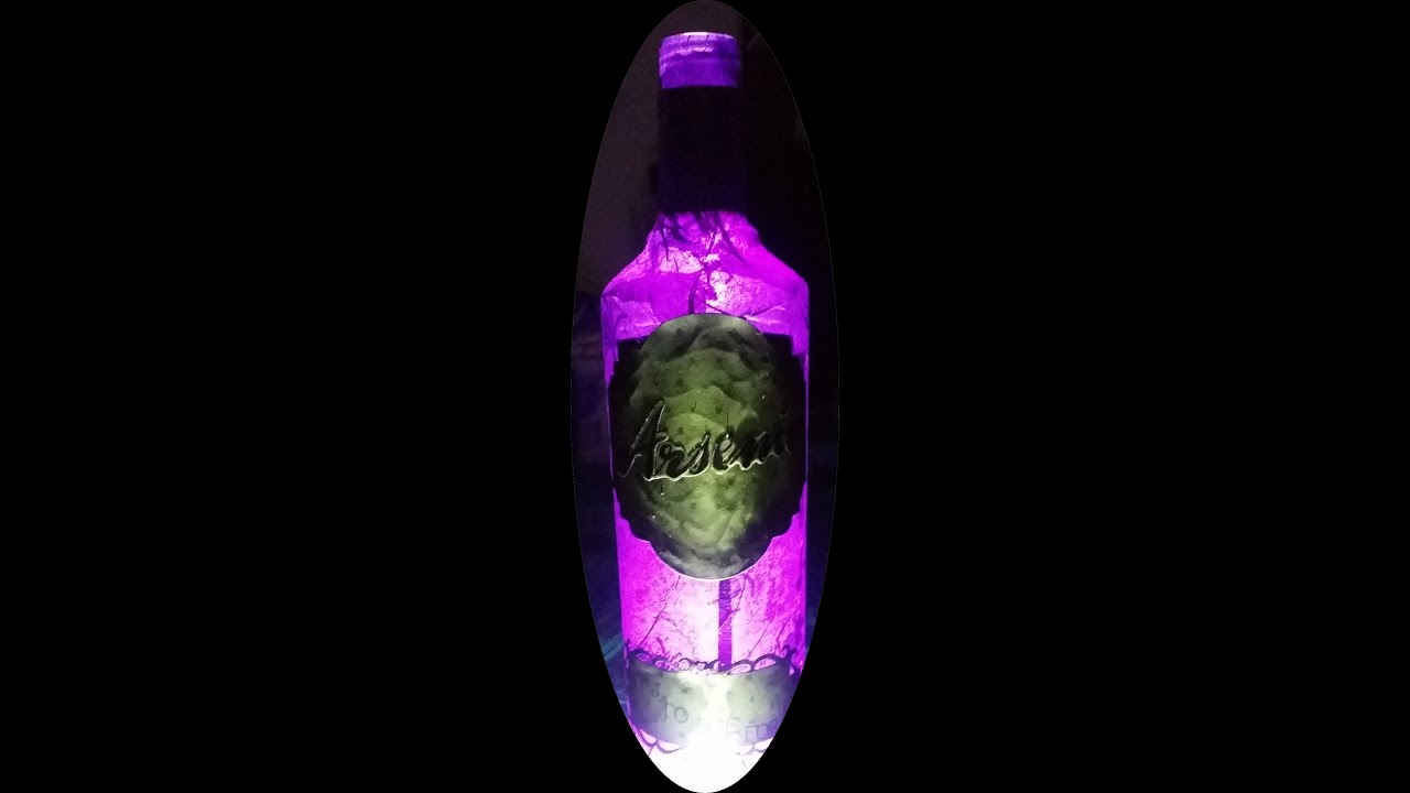 How to Make a Mystical Poison Bottle for Halloween Decor
