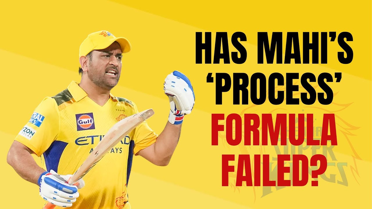Has MS Dhoni's Process Formula Failed? | Chennai Super Kings | IPL 2025 | CSK vs KKR