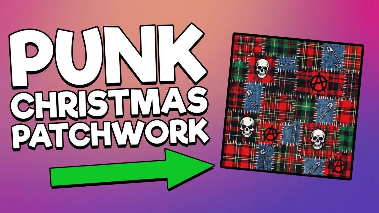 patchwork Noël  punk