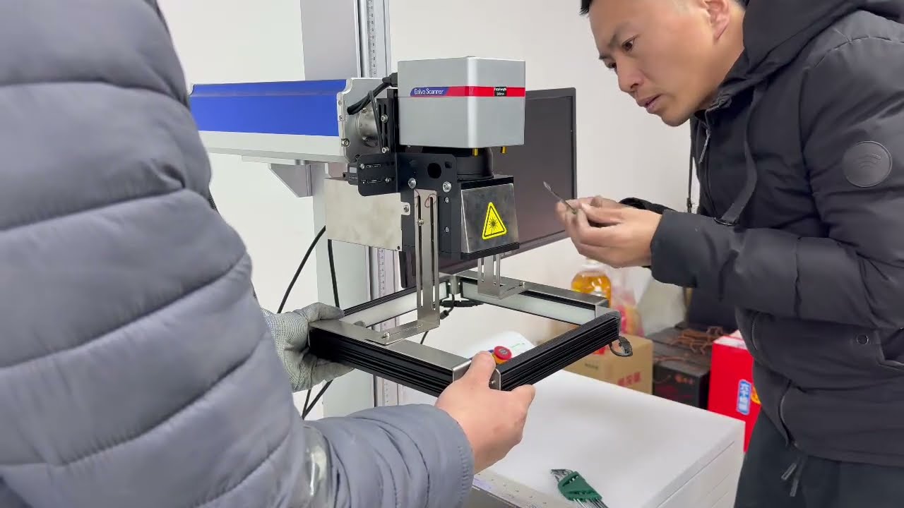 laser marking machine ccd works 