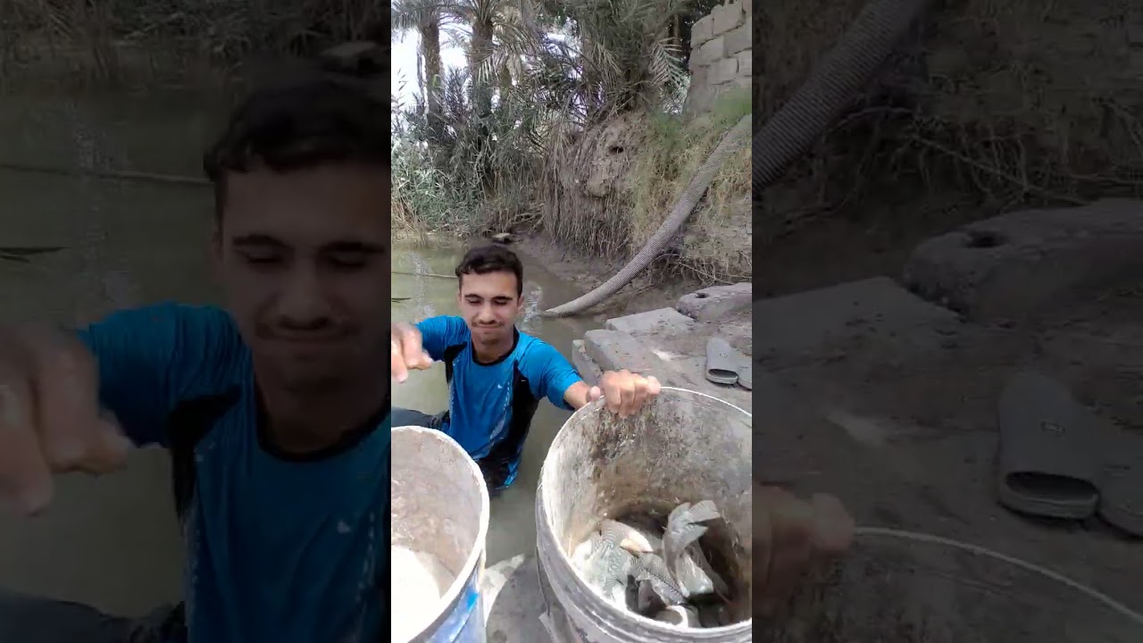 صيد السمك بليدين طريقة عمل جميله
