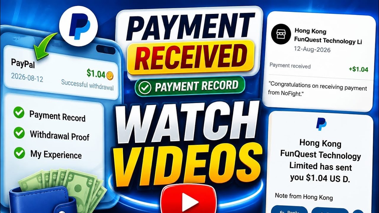PayPal Earning App 2026 | PayPal Games That Pay Real money | New paypal Earning Apps 2026 