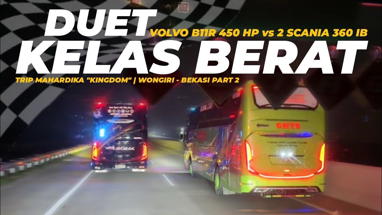 DUEL KELAS BERAT TOL TRANS JAWA‼️🔥 - Trip Mahardika 
