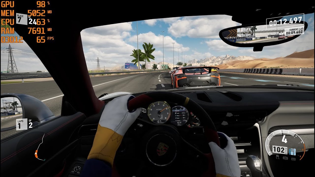 [DX12] GTX 1060 6GB + i5 7500 - Forza Motorsport 7 [Max Settings/1080p]