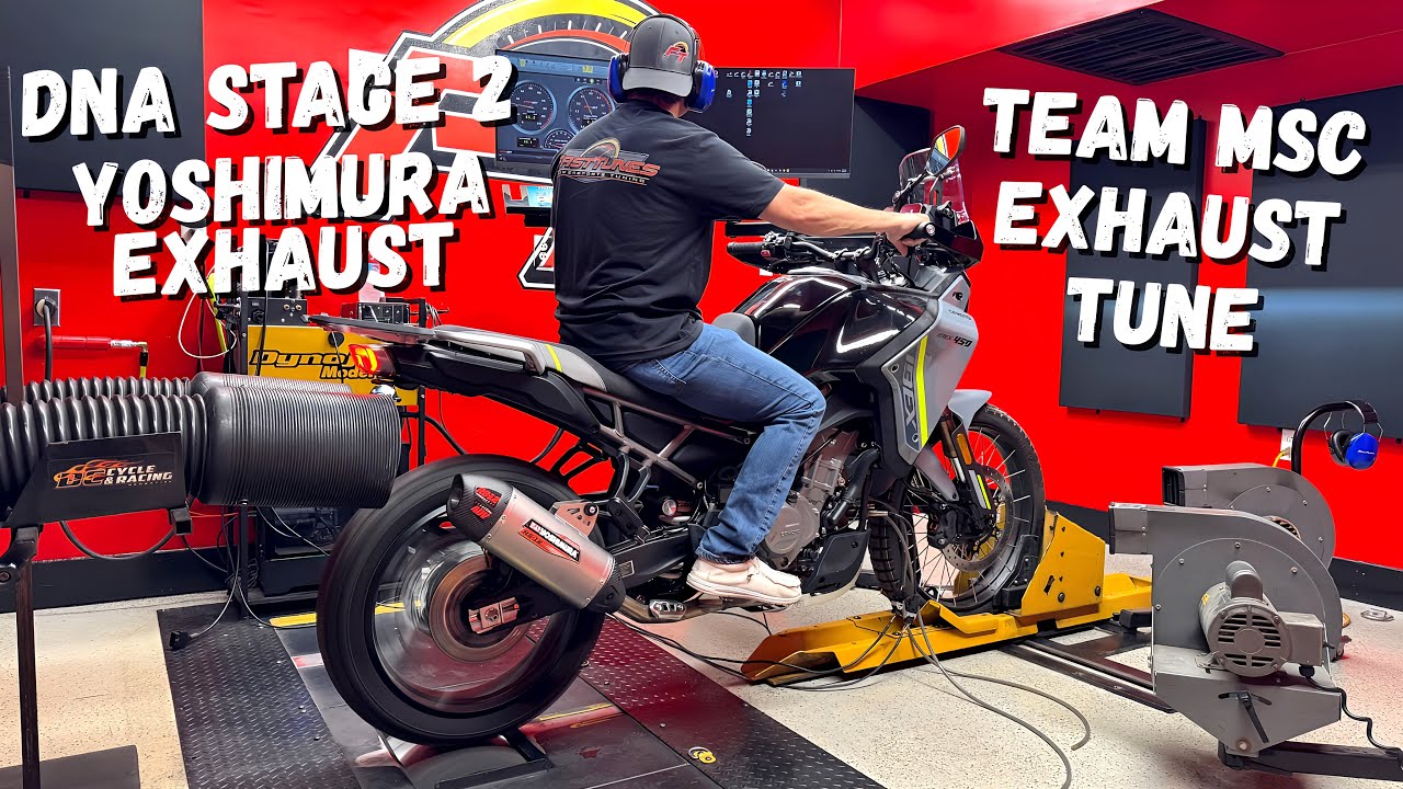 CFMOTO IBEX 450 MSC Tune for Yoshimura Exhaust & DNA Stage 2 Air Filter