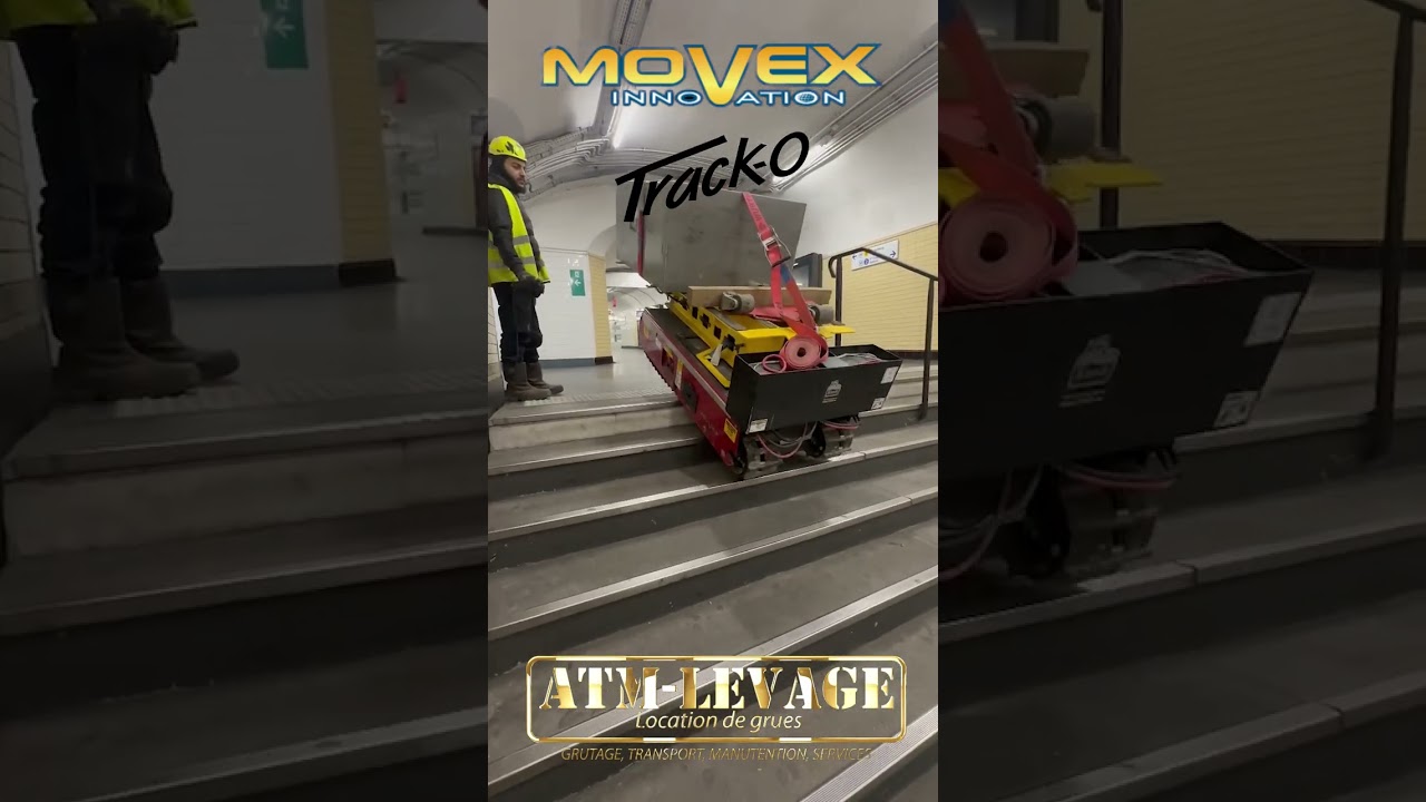 Location Monte Escaliers chez ATM Levage Movex innovation Track O 2024