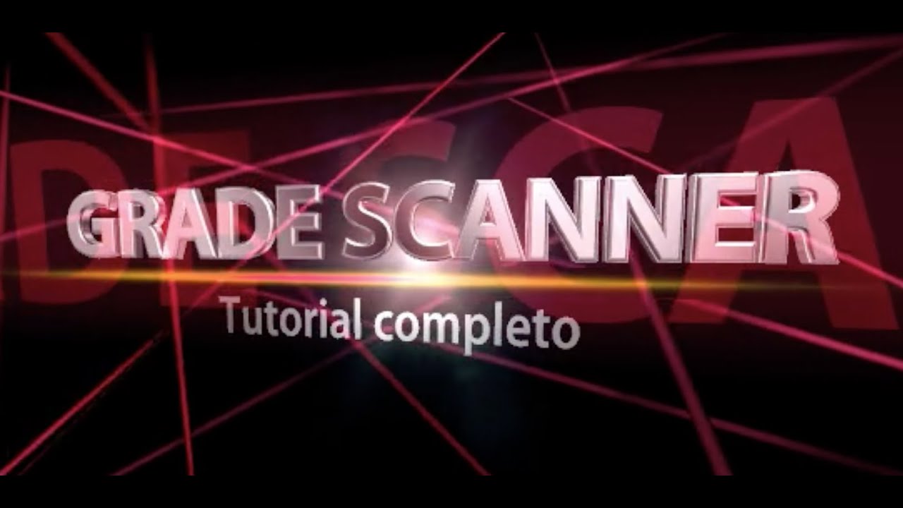 Tutorial de Grade Scanner (Idoceo) en español