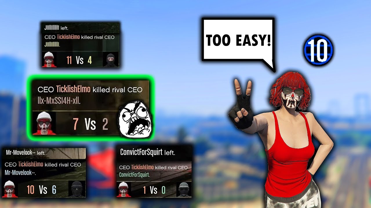Level 10 ELIMINATES A CRAZY Wannabe Tryhard Lobby!
