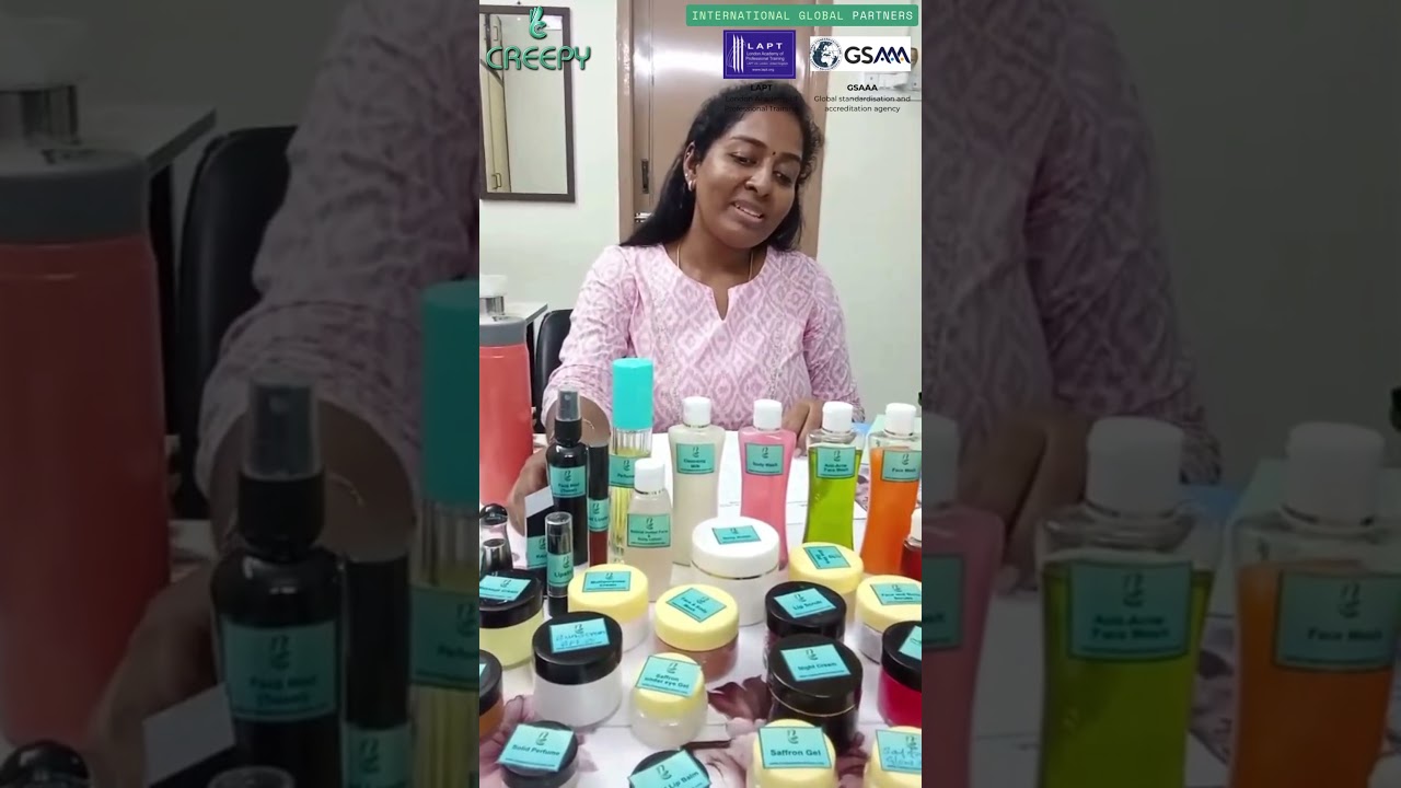 Student Review | Best Offline Cosmetic Formulation Training Experience | Creepy’s Natural Care