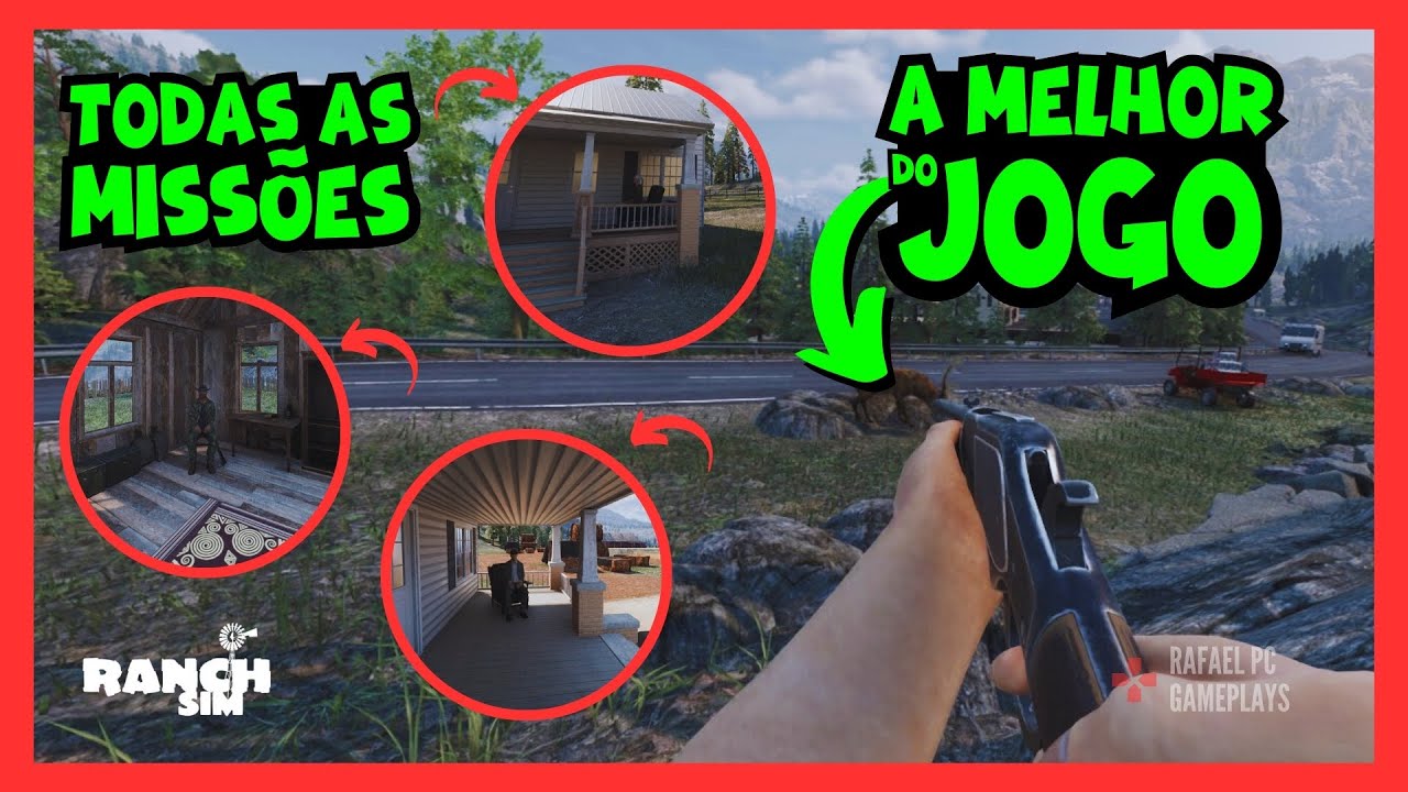 COMO CONSEGUIR A MELHOR ARM4 DO JOGO | FAZENDO TODAS AS MISSÕES EM RANCH SIMULATOR