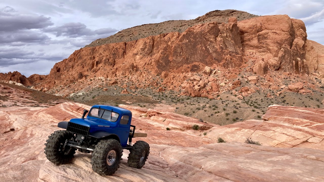 EPIC RC Rock Crawling in Nevada!