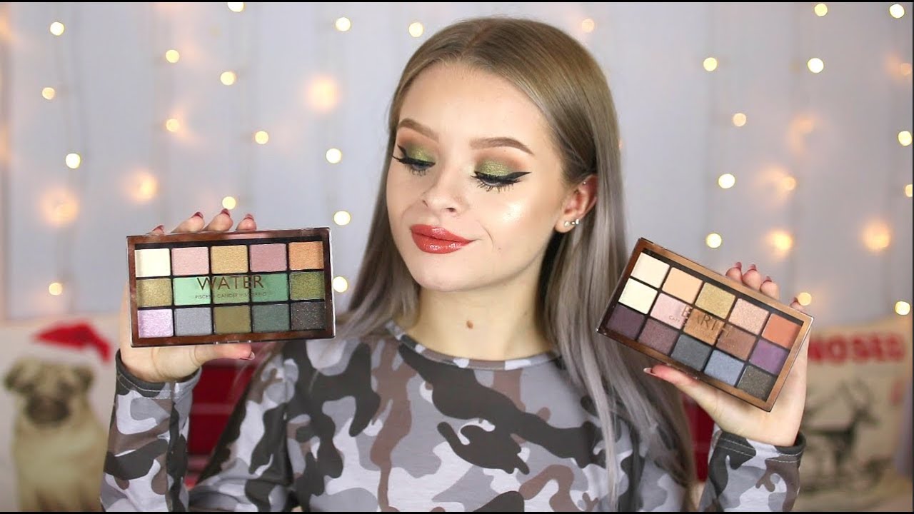 TUTORIAL USING MY SIGN PALETTES + LIPGLOSS