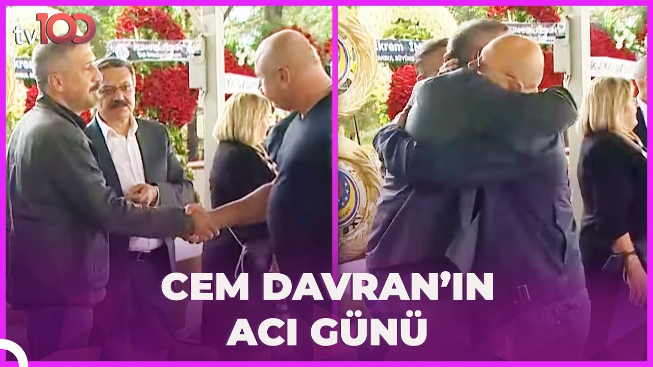 Ünlü oyuncu Cem Davran'dan annesine son veda