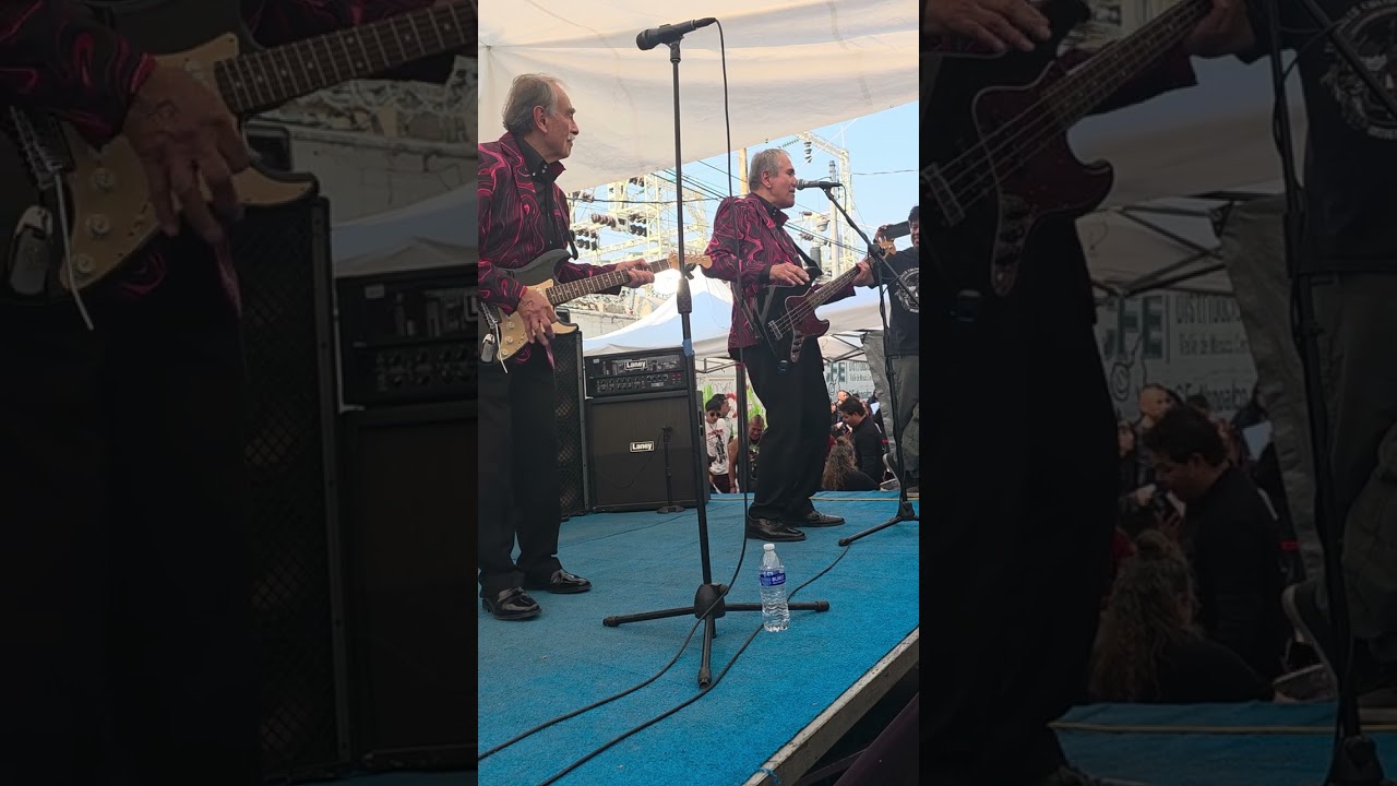 Los Locos del Ritmo - Great Balls of Fire. Tianguis Cultural Del Chopo CDMX. 👍😎🎤🎸🥁🎵🎶🎼👿🇲🇽