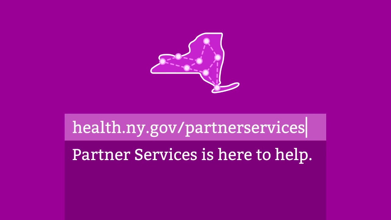 New York State Partner Services Public Service Announcement for Patients