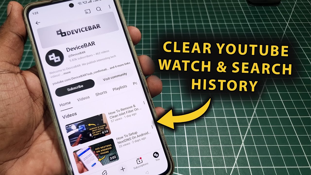 Как очистить историю просмотров и поиска YouTube в мобильном приложении и на компьютере!