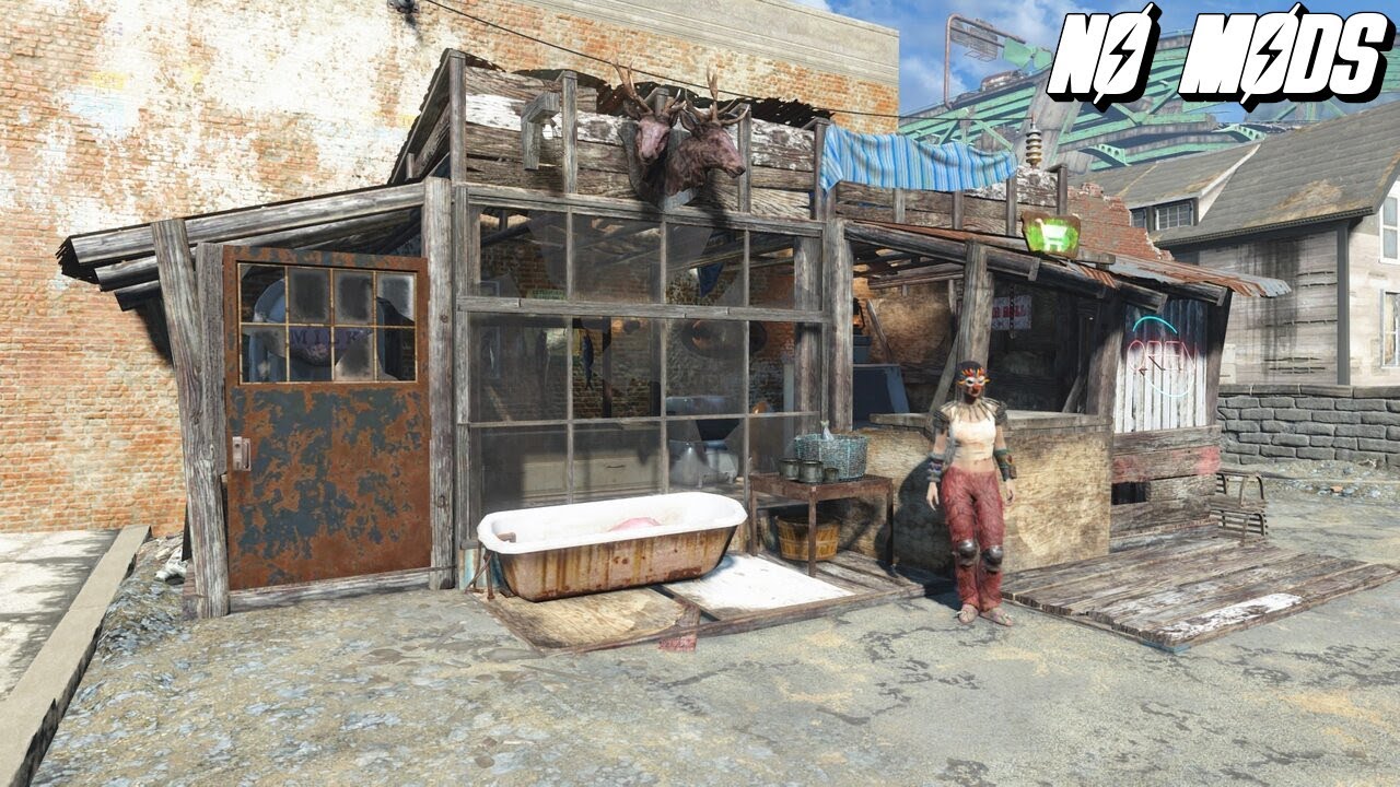 Butchers Shop - 15 min build (no mods) FALLOUT 4