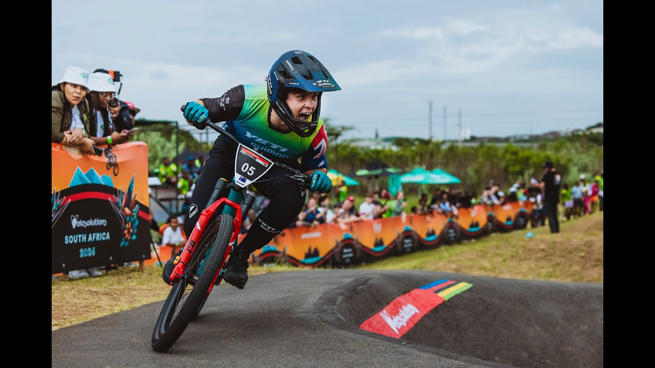 Ryan Gilchrist winning run at the 2024 Pump Track Worlds