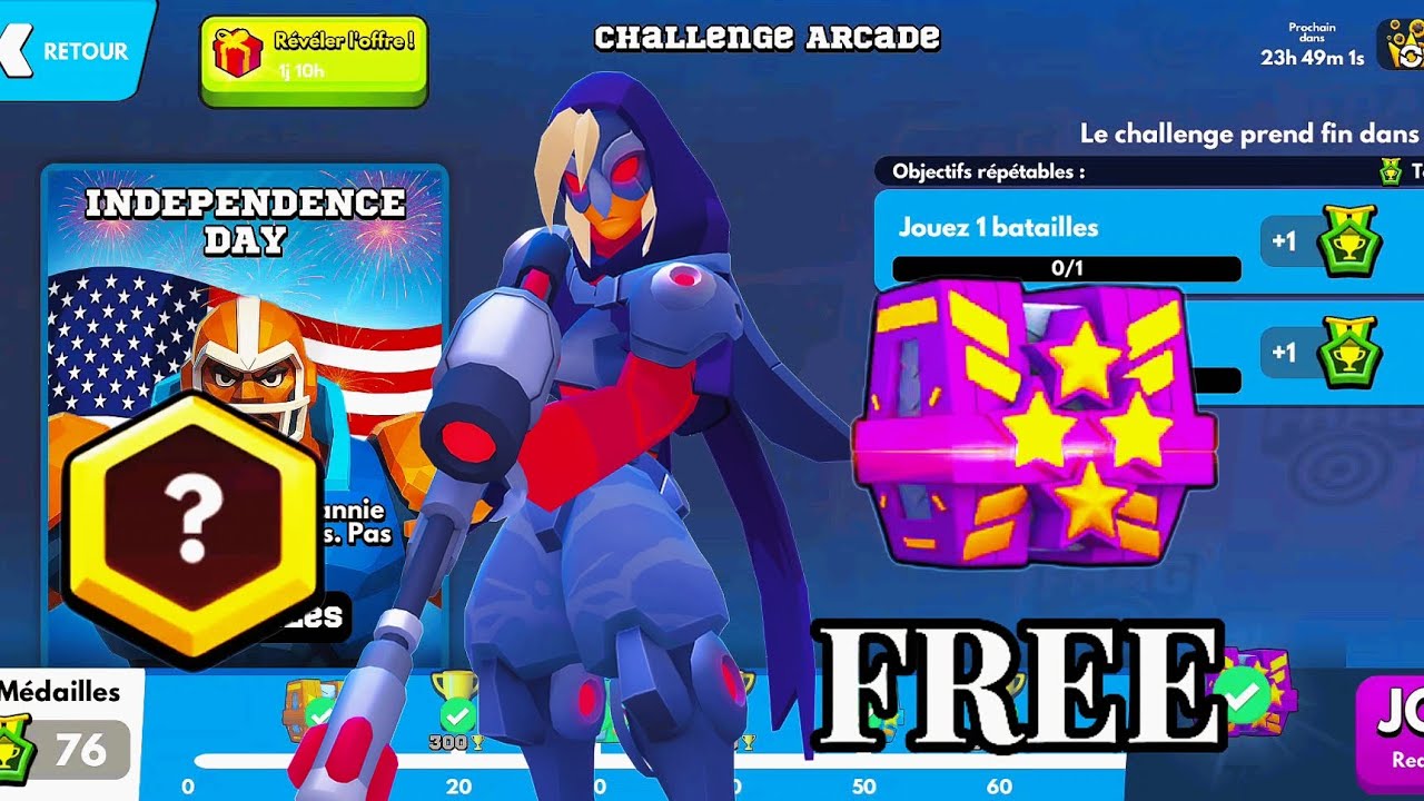 How to complete the Independence Day challenge