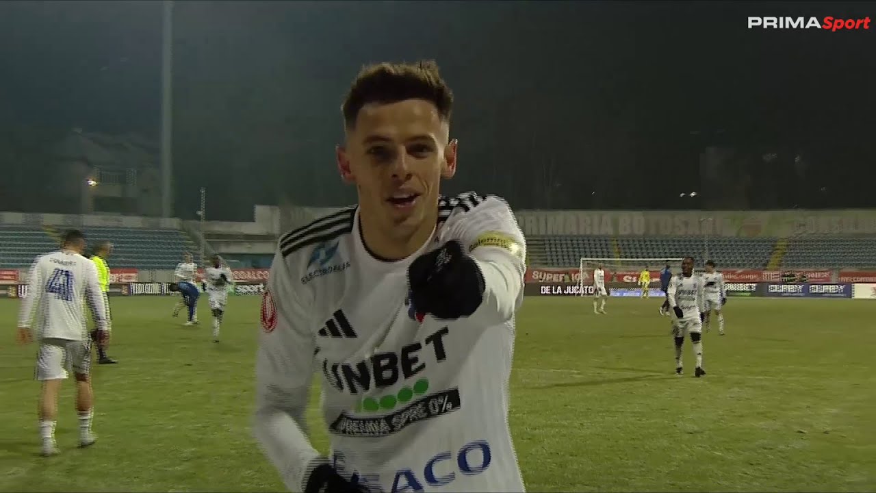 REZUMAT | Botoșani - Metaloglobus 3-0. Moldovenii câștigă după 7 etape și revin pe loc de play-off