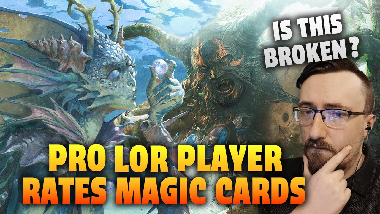 Pro LoR Player Guesses How Good Magic The Gathering Cards Are ft. Drisoth