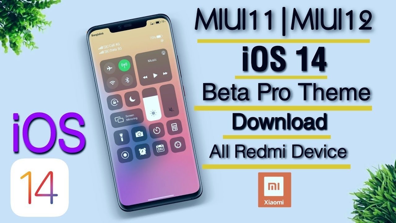 Miui 11 best ios themes for all Xiaomi devices / ios boot animation / real ios theme / hindi