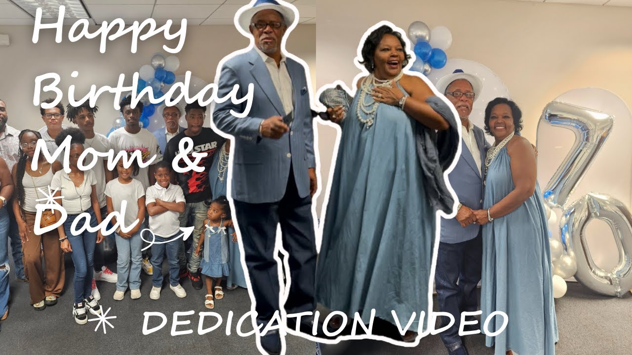 DEDICATION VIDEO TO MY PARENTS| Parents' Birthday SlideShow