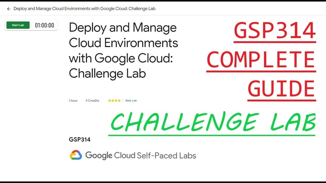 Deploy and Manage Cloud Environments with Google Cloud: Challenge Lab | #30daysofgooglecloud GSP314