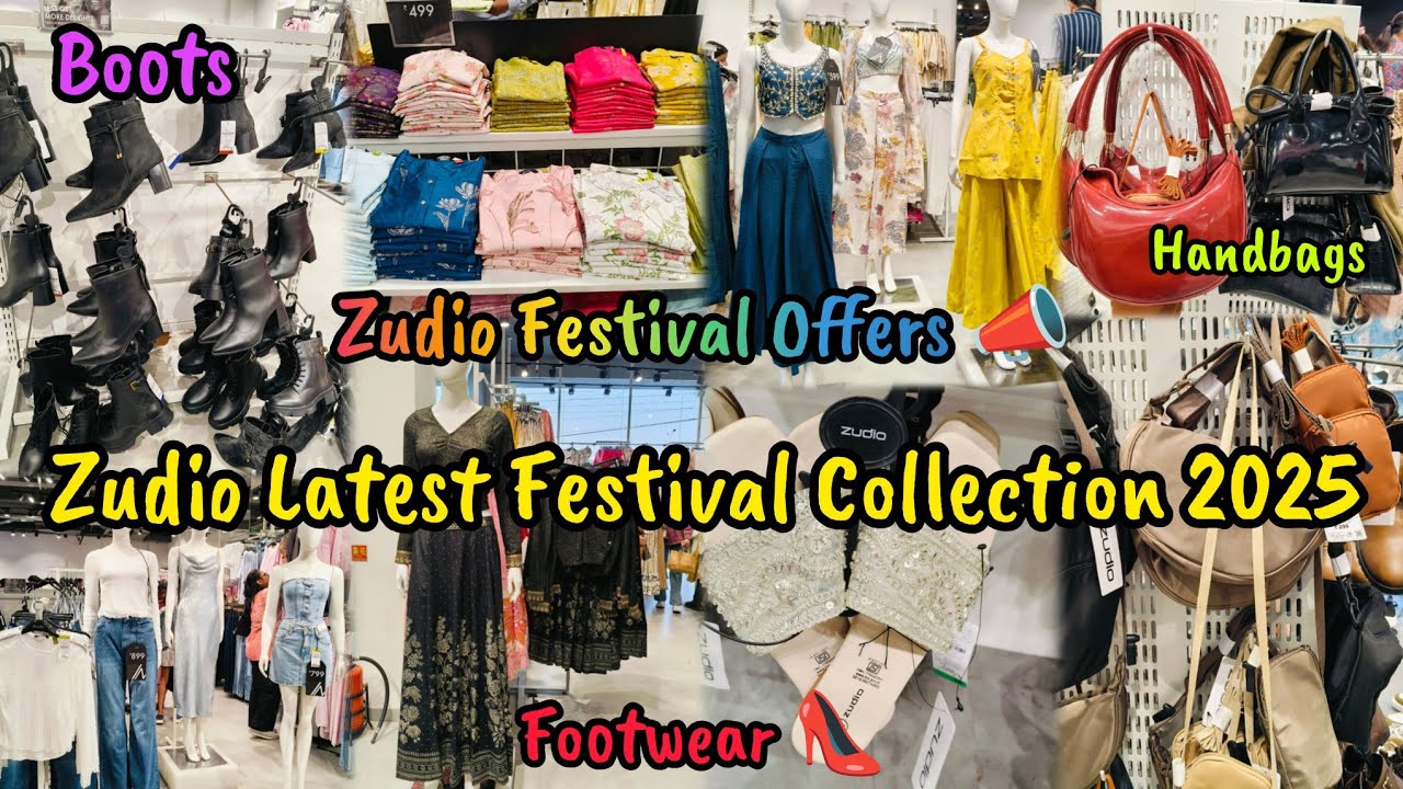 Zudio Latest Festival Collection 2025 | Zudio Festival Offers 📣 | Boots👢& Handbags 👜 #lucknow #zudio