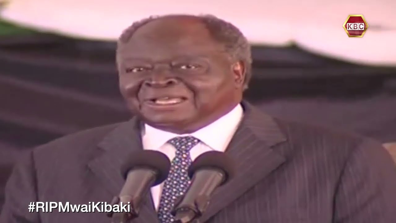 Mwai Kibaki appeals to young people not to overindulge in alcohol