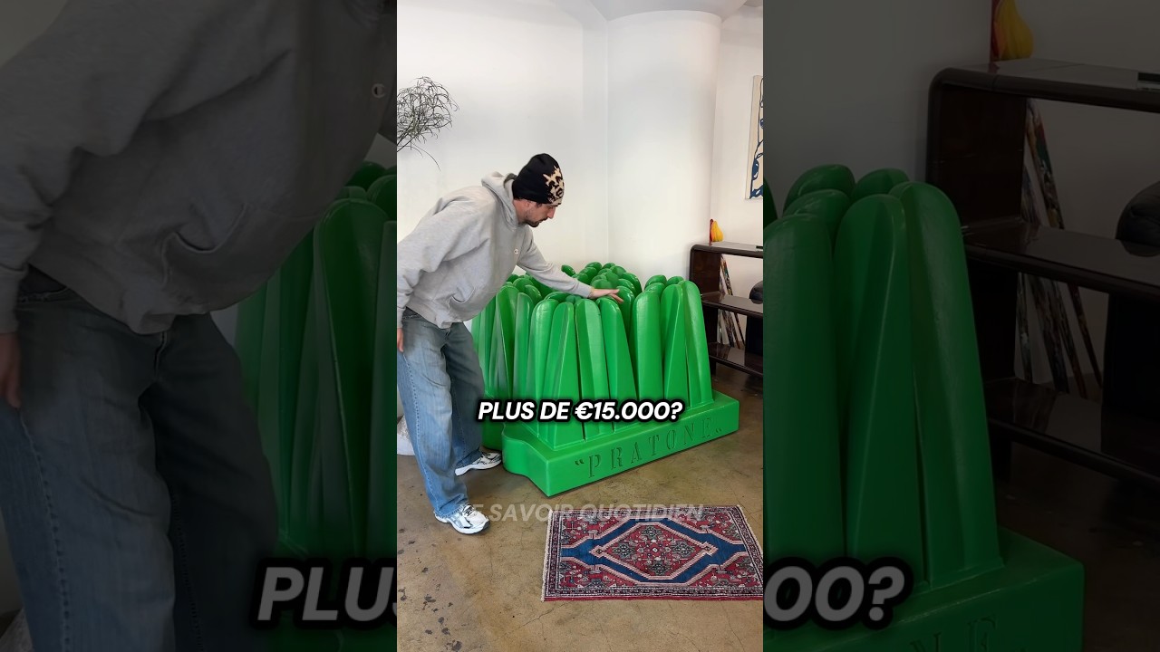 Cette chaise co&ucirc;te &euro; 100 000 ?! - Le Pratone