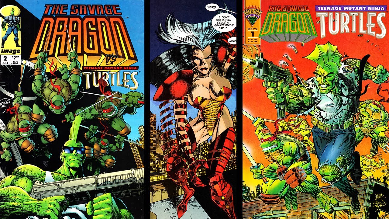 Savage Dragon vs TMNT