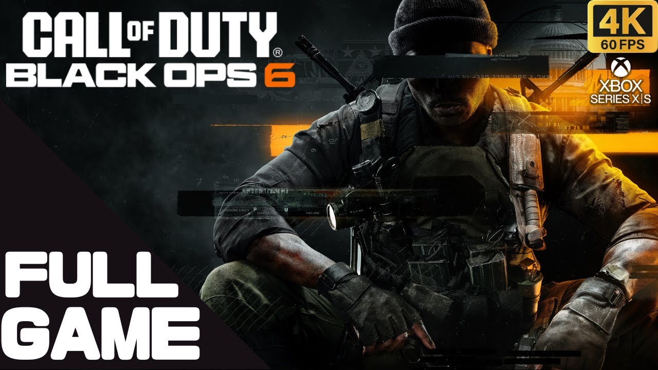 CALL OF DUTY: BLACK OPS 6 Full Walkthrough Gameplay – Xbox Series X 4K 60FPS No Commentary
