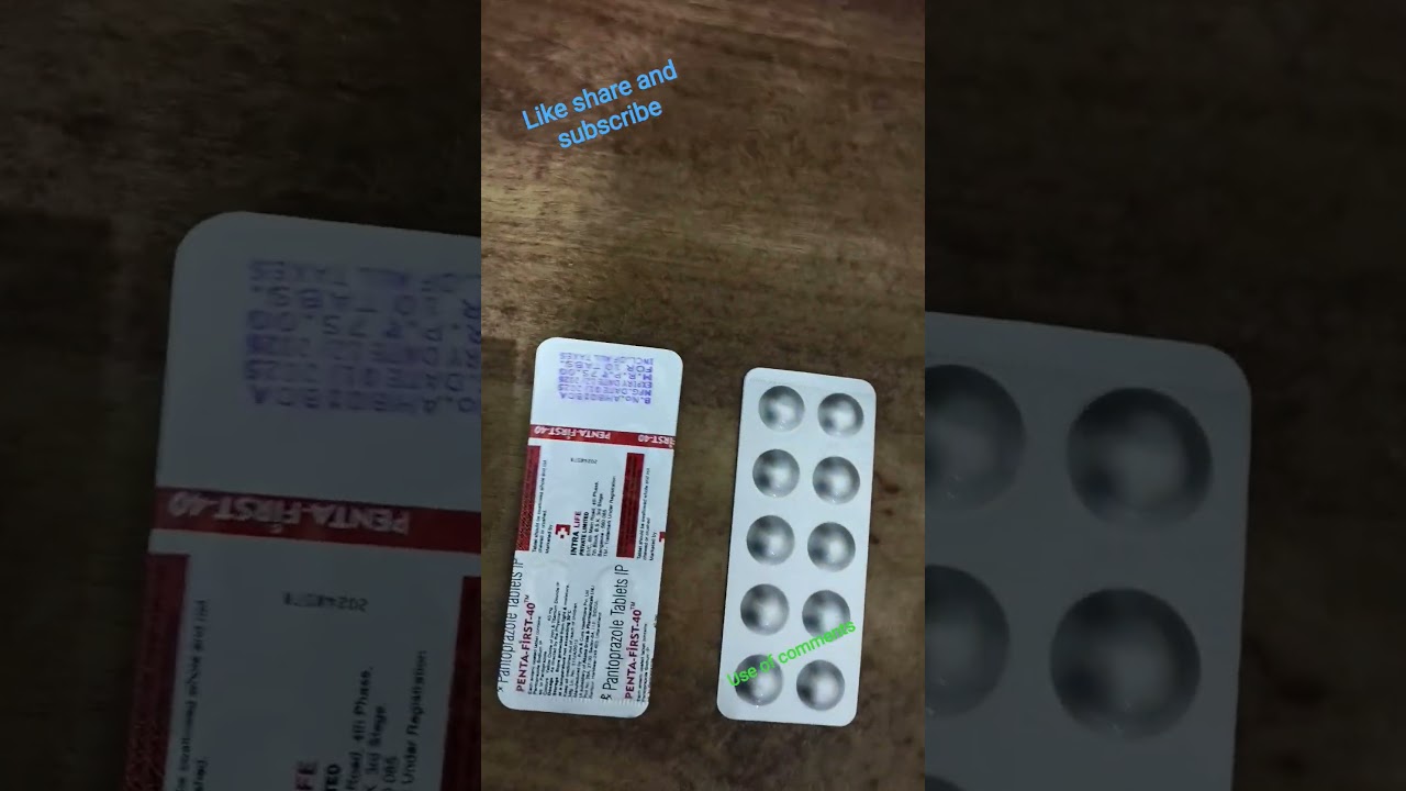 Tablet penta first 40 💊💊Intralife 💊💊💊 medicine ##
