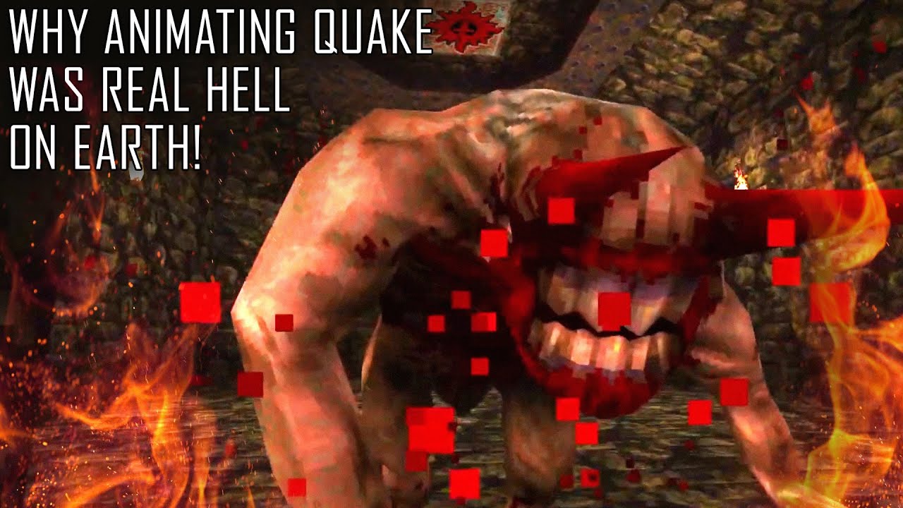 Анимация QUAKE (Настоящий АД на Земле)