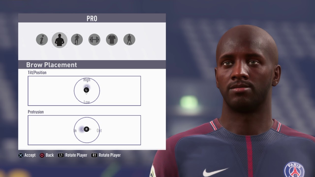 Fifa18-Pro club look a like Lassana Diarra
