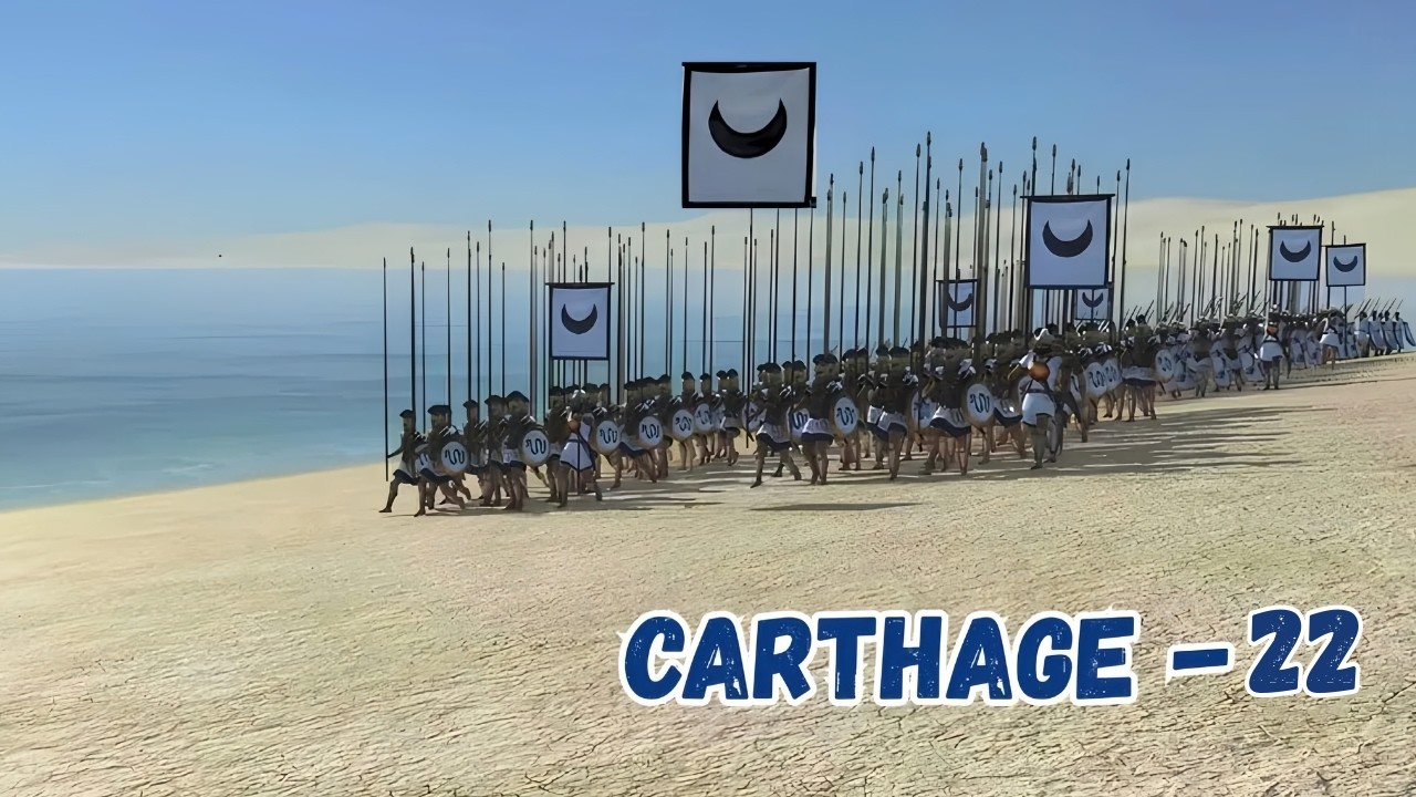 APOLLONIA IS REGAINED! BYLAZORA STANDS STRONG– Rome Total War Remastered (Carthage Episode 22)