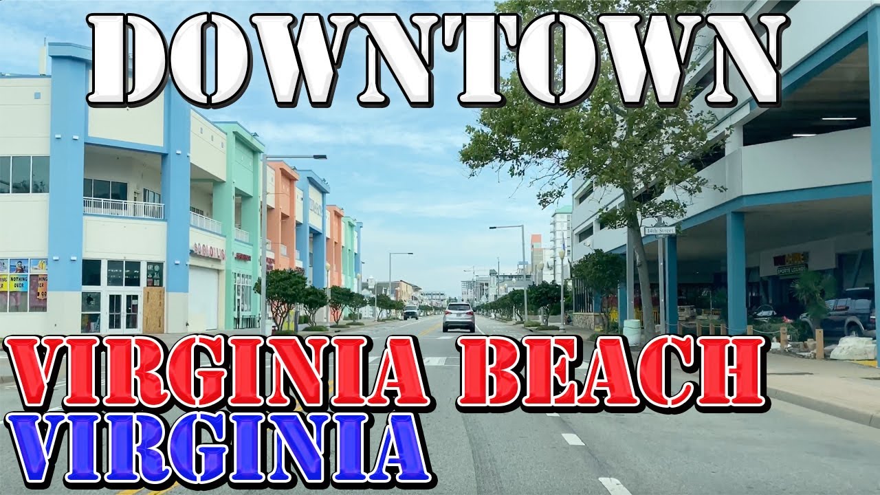 Virginia Beach - Virginia - 4K Downtown Drive