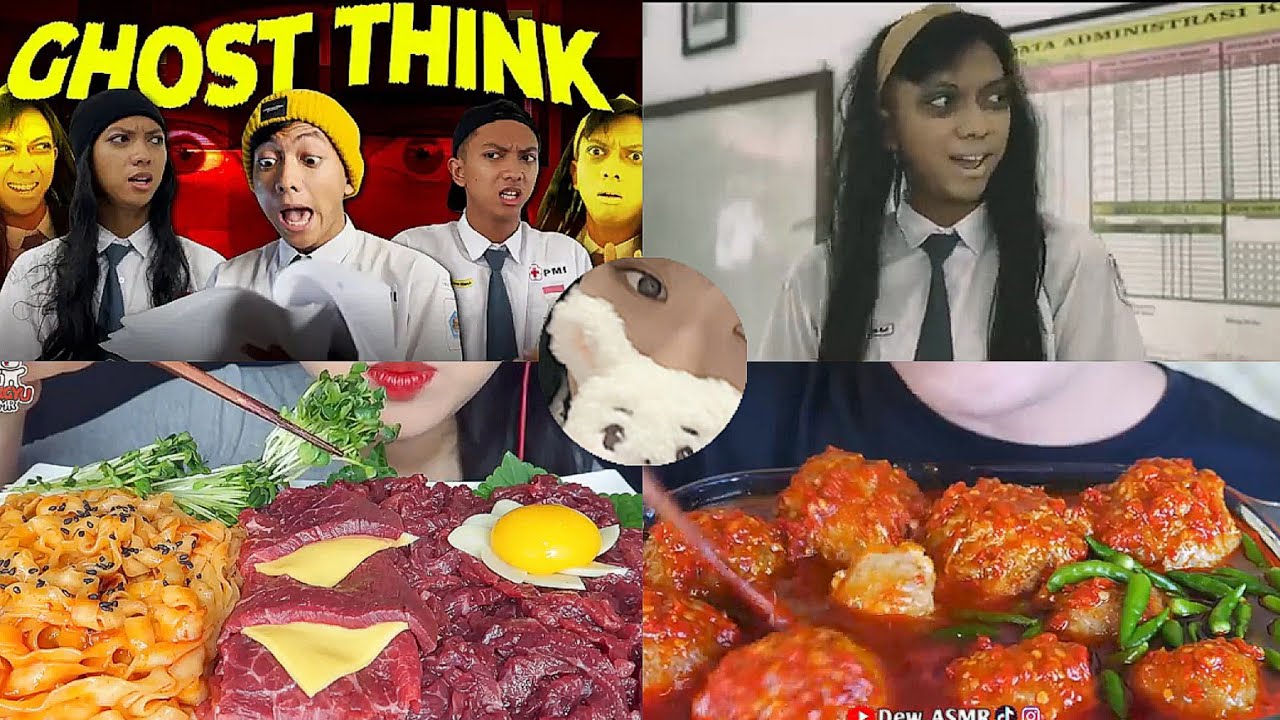 drama sptrakori x mukbang 🍛✨[ghost think] part 1