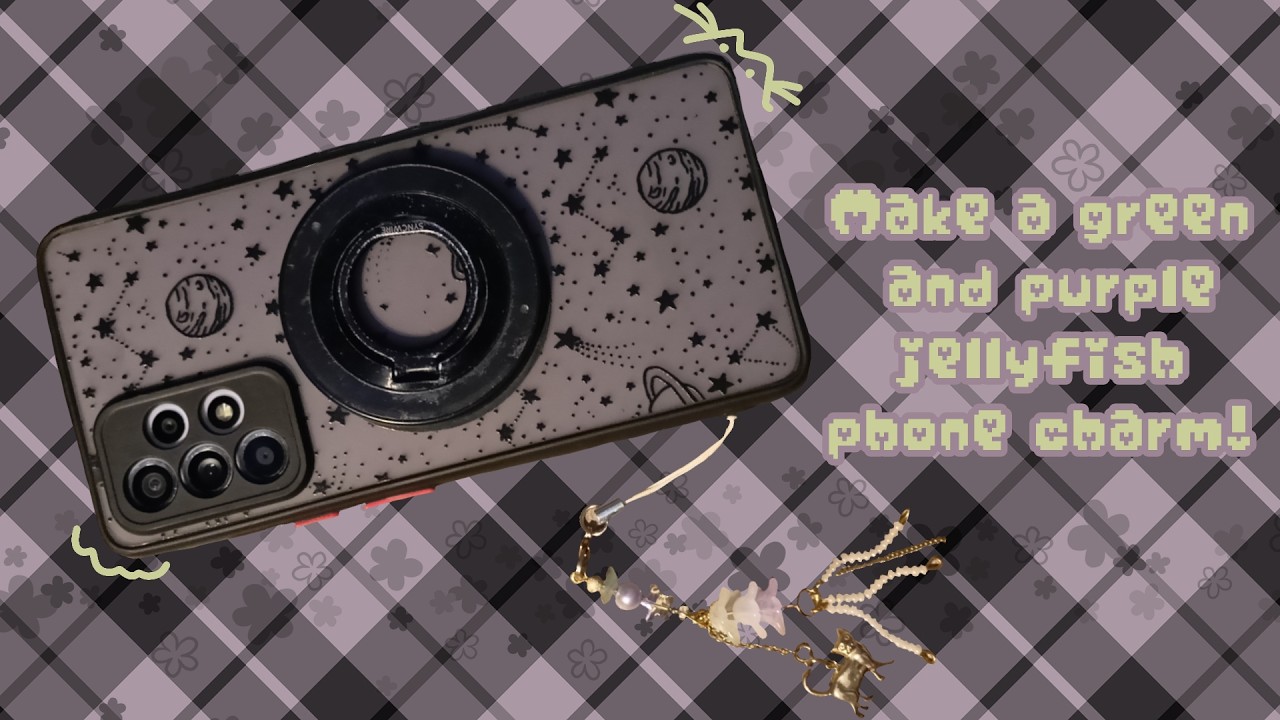 Jellyfish phone charm asmr! ⁎˃ᴗ˂⁎