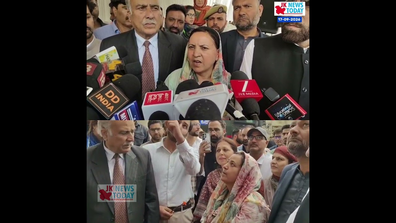 Sakina offers big assurance to striking NHM employees | JK News Today