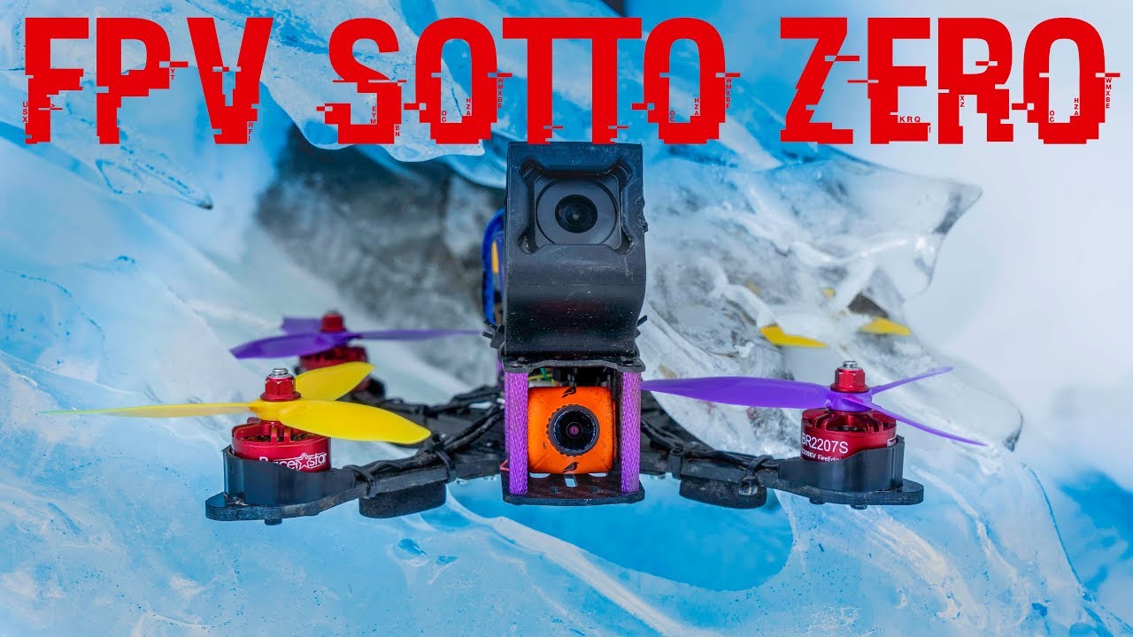 VOLARE SOTTO ZERO  *Fpv estremo sul ghiaccio*