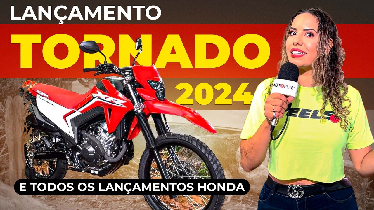 TORNADO 300 2024 E TODOS OS LANÇAMENTOS DA HONDA NO FESTIVAL INTERLAGOS 2024 |  LANÇAMENTO HONDA