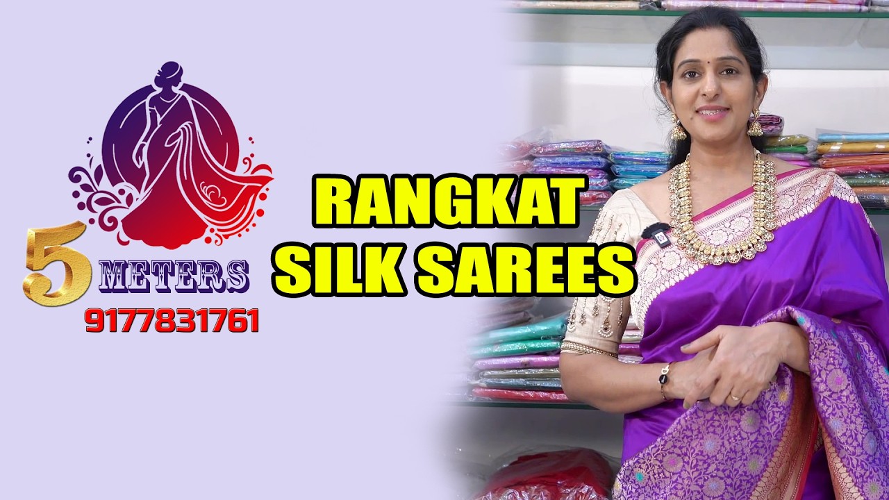 5meters |Rangkat Saree |New Saree |2026 Sarees |5meters2255