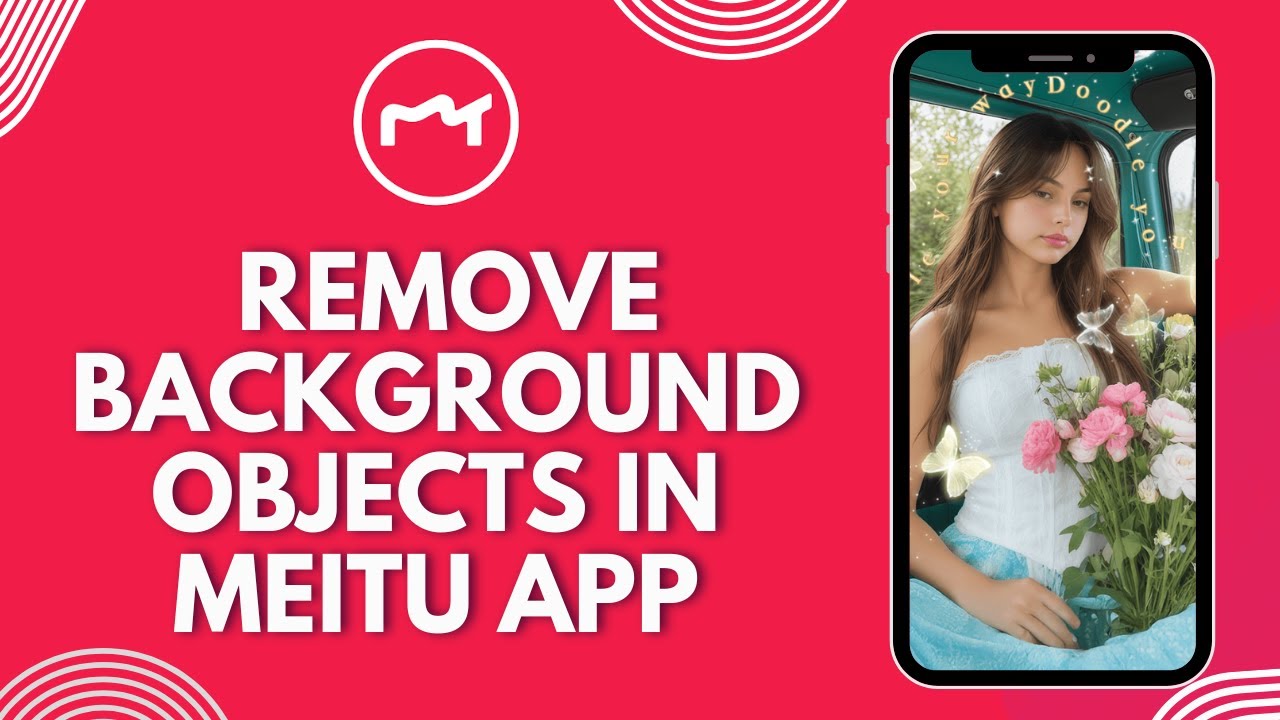 Как удалить фоновые объекты в приложении Meitu 2026?