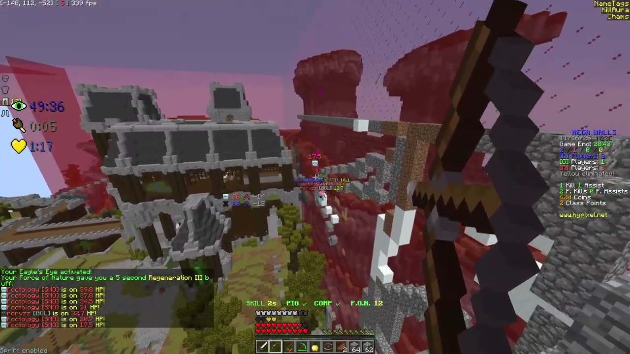 Mega Walls slain party vs tommy042001