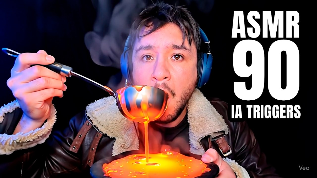 ASMR 90 TRIGGERS con Inteligencia Artificial IA