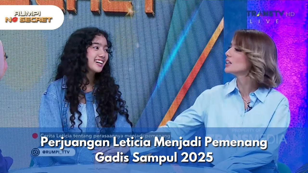 Perjuangan Leticia Menjadi Pemenang Gadis Sampul 2025 - RUMPI (23/12/25) P1